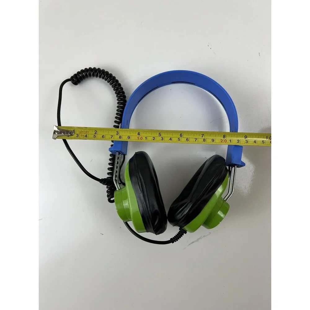 Vtg Leap Frog Schoolhouse Headphones Adjustable Leappad Head Phones By Califone